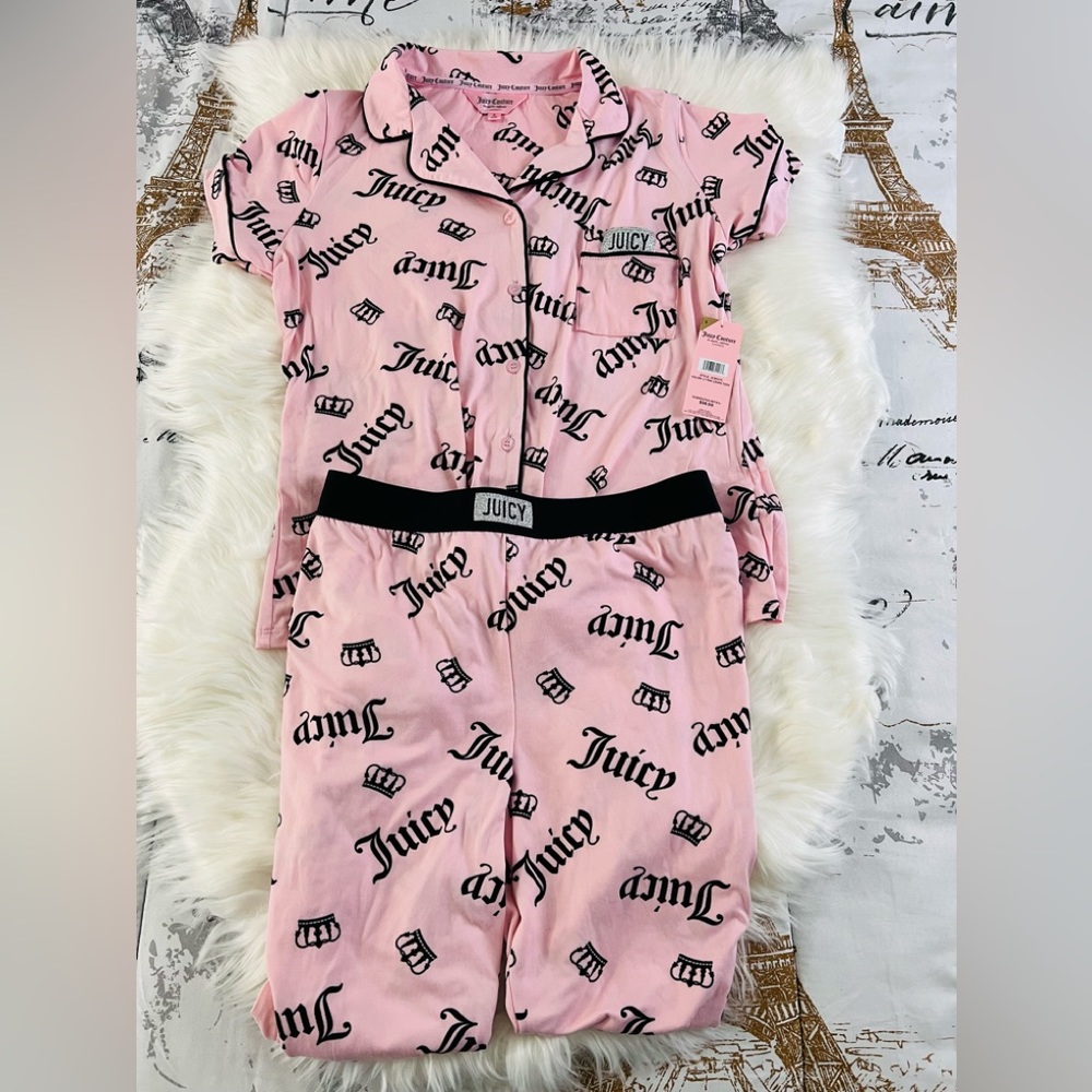 Juicy Couture Pink PJ Set